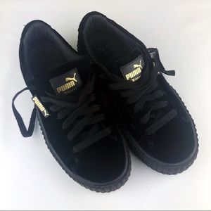 Fenty Puma Creeper Black Velvet by Rihanna Size 7
